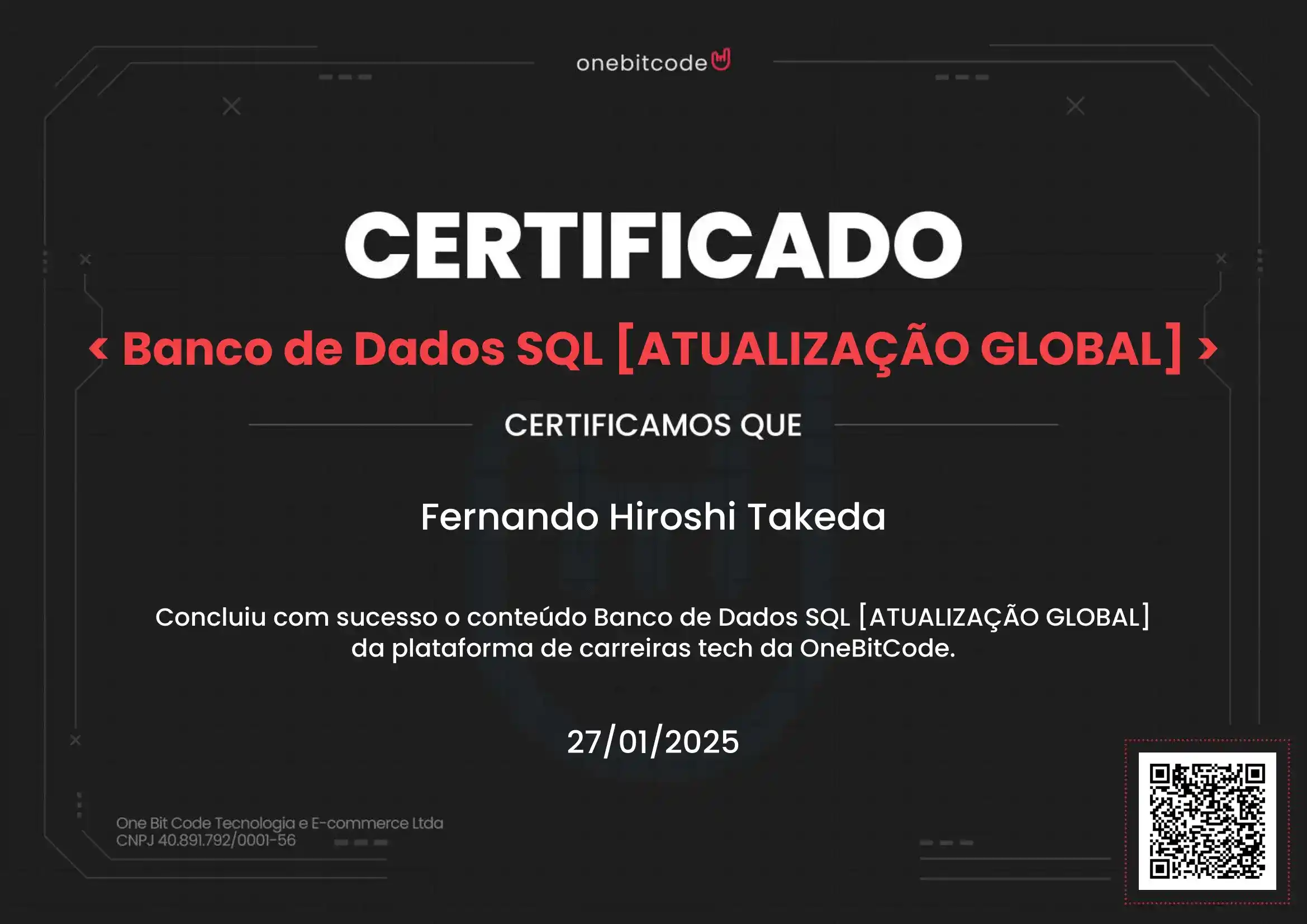 Certificado